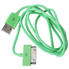 1M Length USB Cable Cord for Apple iPhone 4 4s iPod-Green