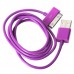 1M Length USB Cable Cord for Apple iPhone 4 4s iPod-Purple