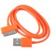 1M Length USB Cable Cord for Apple iPhone 4 4s iPod-Orange