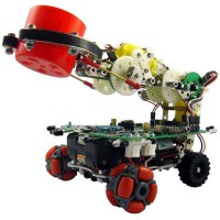 Dagu - Mr.Tidy Arduino Wheeled Arduino AVR Mobile Robot With 2DOF Gripper