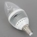 E14 Base 4W Candle LED with Epistar Chip 360-400lm White