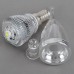 Silver E14 Base 3W Candle Light LED Lamp-Warm White