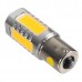 1156 9V-30V High Power Bright 7.5W LED Back Up Backup Reverse Light Lamp-Yellow