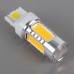 T20 9V-30V High Power 7.5W LED Backup Reverse Light with Optical Glass Convex lens -Yellow