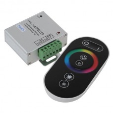 RF Wireless Touching Remote Controller For LED RGB Strip 12V/24V RGB Controller-Black