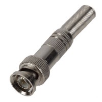 BNC Connectors Male Soldering Head with Spring 10-Pack