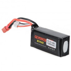 Lipos Battery RC Pack 1200mAh 11.1V 25C