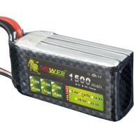 High Power LION  Power 11.1V 1500M 40C Rechargeable Polymer Lithium Battery