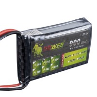 High Power LION 7.4V 900MAH 25C Polymer Lithium Battery