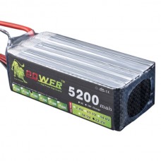 High Power LION 22.2V 5200MAH 30C Rechargeable Polymer Lithium Battery