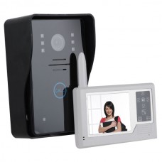 3.5" 2.4GHz TFT LCD Wireless Video Door Phone Intercom Doorbell Color Monitor