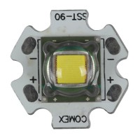 SST-90 2300LM LED Emitter 8000K White Light Bulb 4.2V Cool White