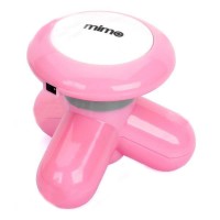 USB / 3 x AAA Powered Vibrating Muscles Electric Massager - Pink