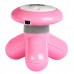 USB / 3 x AAA Powered Vibrating Muscles Electric Massager - Pink