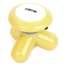 USB / 3 x AAA Powered Vibrating Muscles Electric Massager - Yellow