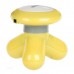 USB / 3 x AAA Powered Vibrating Muscles Electric Massager - Yellow