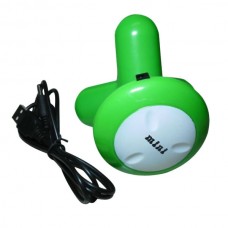 USB / 3 x AAA Powered Vibrating Muscles Electric Massager - Green