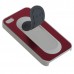 Hard Shell Case with Magic Stand for iphone 4&4S-Rose