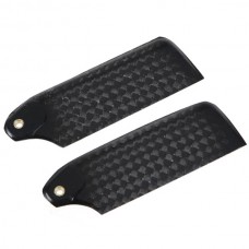 2x REAL CARBON Tail Rotor Blade For T-REX 450 SE /V2/SPORT/PRO
