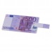 Euro Cash Design Credit Card Sized USB Flash Driver -8GB