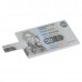 Pounds Cash Design Credit Card Sized USB Flash Driver -4GB