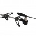 3CH Metal Structure Mini Infrared R/C Move Motion Helicopter with Light & Built-in Gyroscope