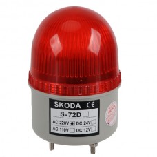 Skoda Marning Signal Light LED Bulb Flashing Singnal Light with Buzzer 220VAC