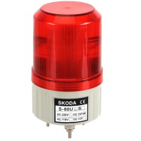 Skoda Marning Signal Light LED Rotation Steady Light with Buzzer 24VDC Red