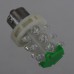 15 LEDs Lamp Car Truning Signal  LED Light Bulbs 24V-Green