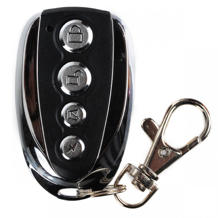 4Keys RF Wireless Remote Controller Metal Car Alarm 04NK Free