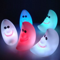 5PCS  LED Change Colors Night Light Magic Energy Novelty Lamp Moon Baby Shape