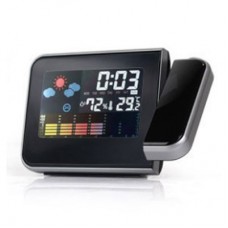 Digital Weather Humidity Thermometer Projection Multi-function Alarm Clock