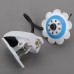 Flower Design Baby Monitor with Night Vision and AV OUT Blue