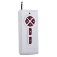 6 Buttons RF Radio Remote Control Long Distance Remote Controller