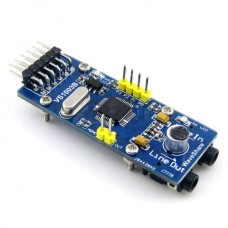 VS1003B MP3 Board Control Interface Audio in/output Connector Microphone