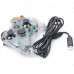 Transparent Green Light Wired Controller for XBOX 360