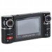 Dual-lens 180Degree 5.0 Mega Pixel Mini Car Black Box Video DVR Camcoder Recorder