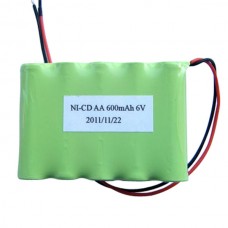 6V 600 mAh Rechargeable Battery Set for Robot Tracing Car