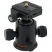 Professional BK-03A Camera Tripod Ball Head With QR Plate Updated Mark KS-0