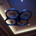 Parrot AR.Drone Quadcopter Flying Saucer Controlled by iPod touch iPhone iPad and Android Devices