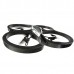 Parrot AR.Drone Quadcopter Flying Saucer Controlled by iPod touch iPhone iPad and Android Devices