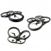 Parrot AR.Drone Quadcopter Flying Saucer Controlled by iPod touch iPhone iPad and Android Devices