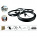 Parrot AR.Drone Quadcopter Flying Saucer Controlled by iPod touch iPhone iPad and Android Devices