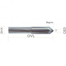 Diamond Four Face Engraving bit 110Degree 5mmCED