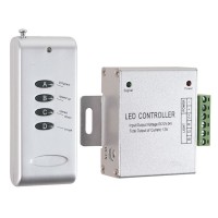 DC12V-24V Dimmable RGB LED Controller RF Wireless Controller