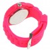 ICE Style Plastic Watch Multi-Color Watch Jelly Candy Quartz Silicone Gift Wristwatch with Calender