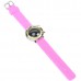 Jelly Digital Mirror Unisex Silicone Sports Candy LED Watches - Pink