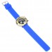 Jelly Digital Mirror Unisex Silicone Sports Candy LED Watches - Deep Blue