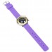 Jelly Digital Mirror Unisex Silicone Sports Candy LED Watches - Purple