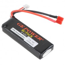 GE POWER 2200mAh 30C 7.4V Rechargeable Lithium Polymer Battery